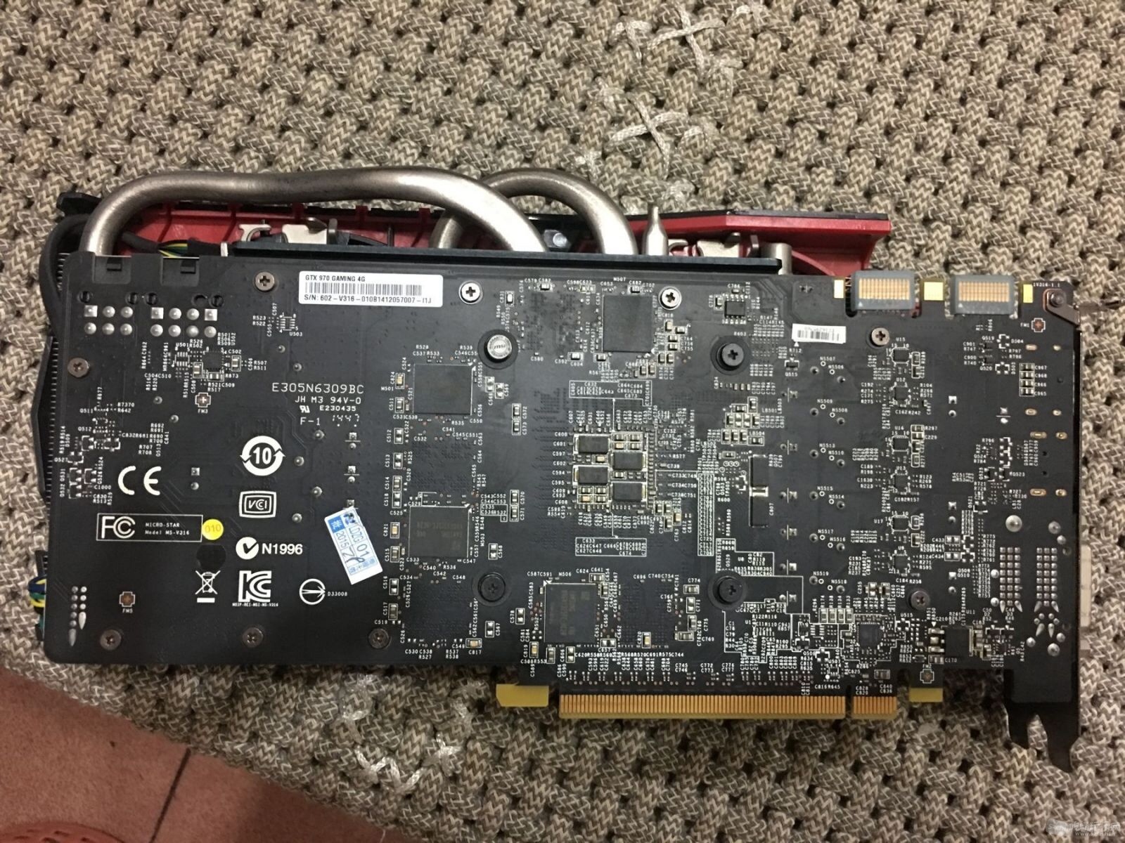 msi 红龙 gtx970 4g