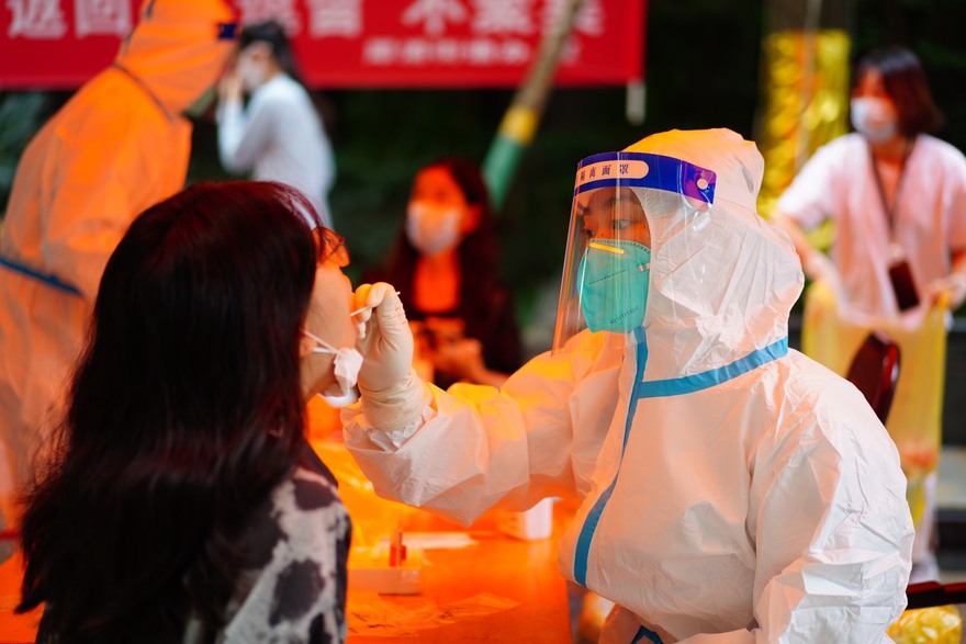 我也参加了小区的防疫志愿者