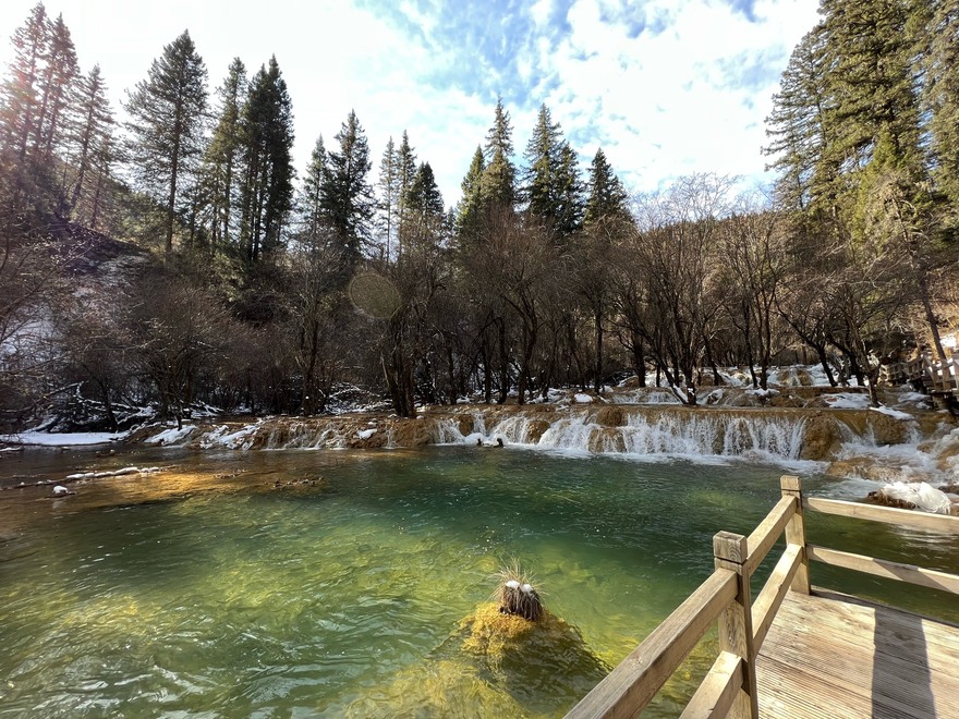 过年前去的松潘二道海加扎嘎瀑布游玩，年后扯回弯儿，其中有曲折