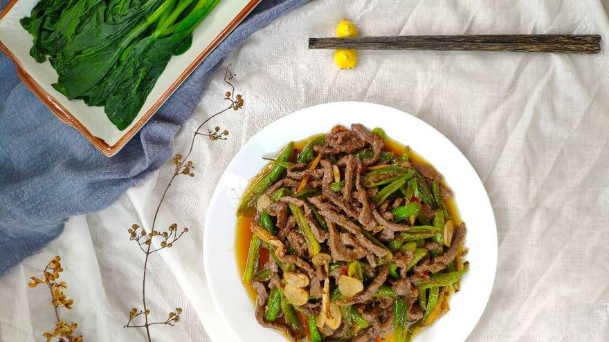 青椒牛肉丝……走起