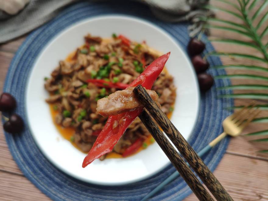 搬砖人食堂……香菇肉片