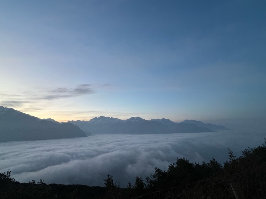 我在汶川什达格群峰迎接新年